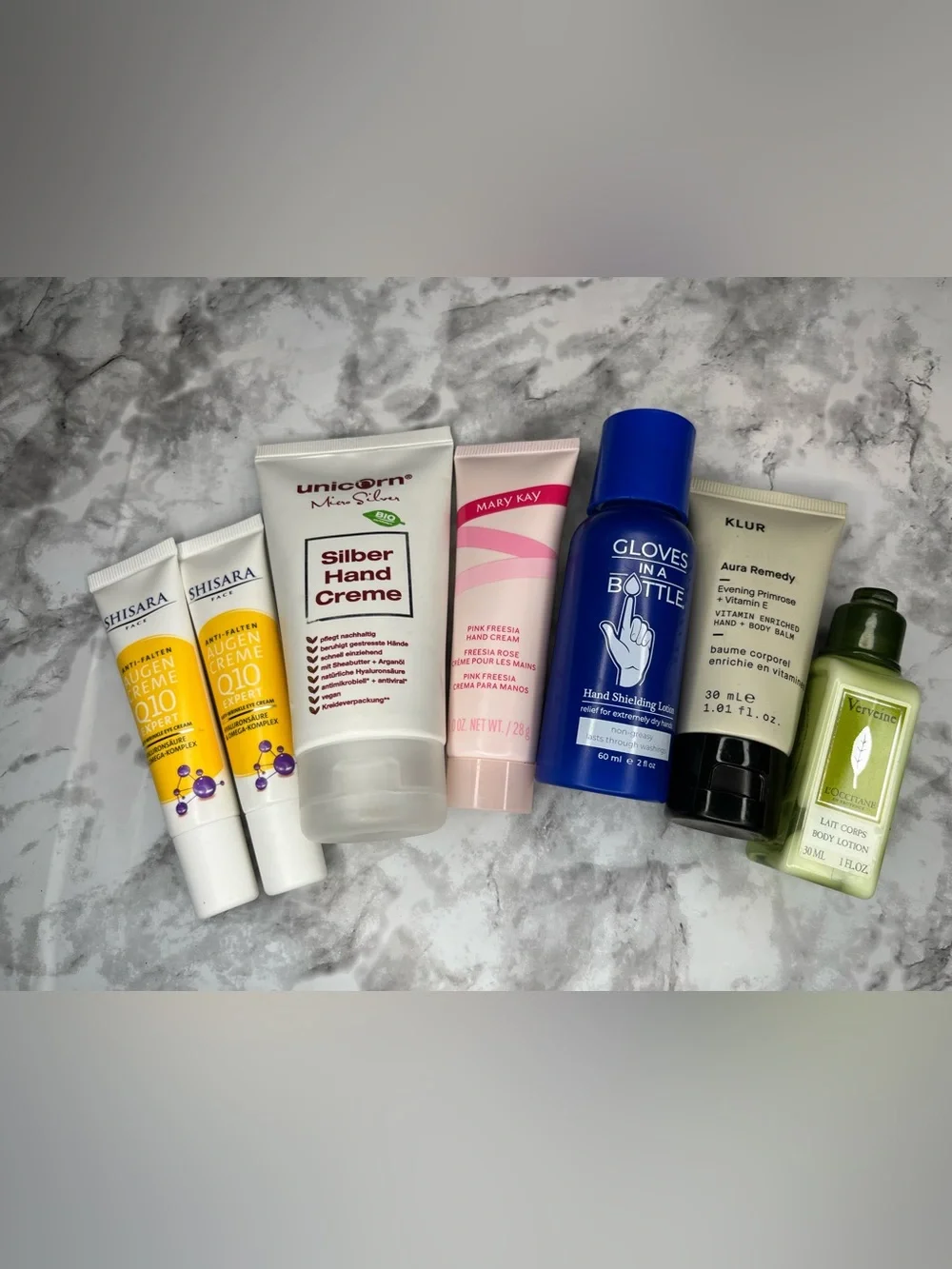7 piece Hand skincare bundle including Hand Shielding Lotion/Mary Kay -